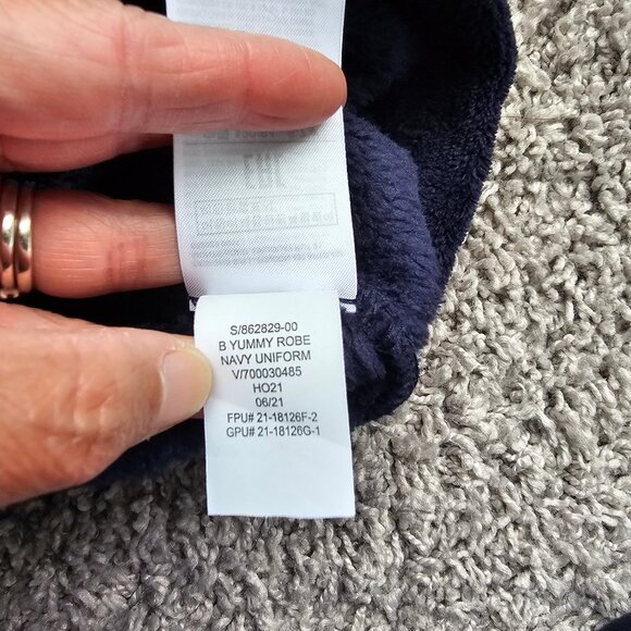 Gap Kids Robe size 6 in Navy - Picture 5 of 6